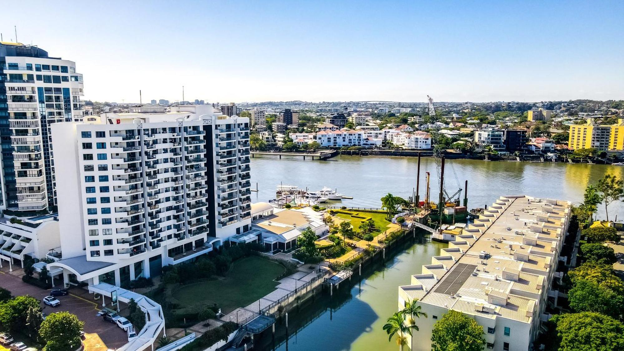 Central Dockside Apartment Hotel Brisbane Buitenkant foto